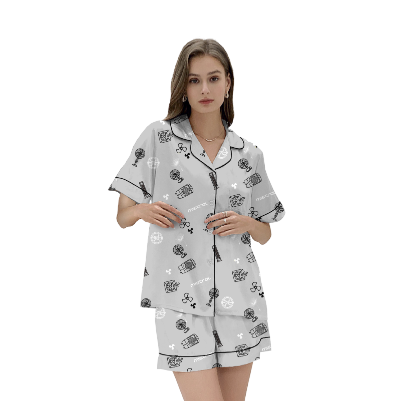 55th Anniversary Satin Pyjamas