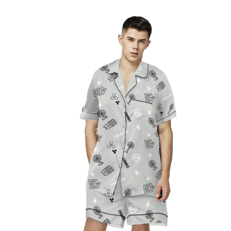 55th Anniversary Satin Pyjamas